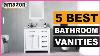 Arabella Traditional Vintage Vanity Unit Storage Cabinet Mirror Bathroom Suite